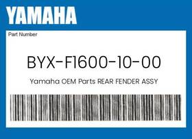 Byx-f1600-10-00 Yamaha Genuine Rear Fender Assy -