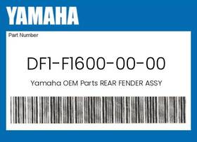 Df1-f1600-00-00 Yamaha Genuine Rear Fender Assy -
