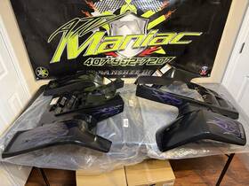 M250227a Yamaha 2006 Black Se Front And Back Genuine Oem Fenders Whit Graphics