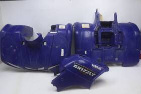 Psn009d2 Yamaha Grizzly 350 08 Fender Set Front Rear Gas Tank Cover 52544 Psn009d2 Yamaha Grizzly 350 08 Fender Set Front Rear Gas Tank Cover 52544