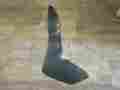 24w-21621-00-00 Ytm200 1985 85 Yamaha Tri Moto 200 Black Rubber Rear Fender Mud Flap Mudflap