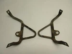 1985 Yamaha Badger Rear Fender Mounting Brackets Left Right Pair. Fixed Price $15.96.