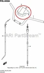 New Oem Suzuki King Quad Lt- 400 Fsi Handlebar Steering Head Cover. Fixed Price $44.95.