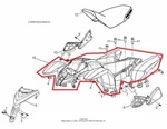 New Oem Polaris Predator Outlaw 50 Front Rear Body Fender Voodoo Blue 2015 2016. Fixed Price $679.95.