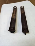 1984 Honda ATC200M Rear Fender Supports Brackets Grab Bar Big Red. Fixed Price $37.50.