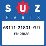 63111-21G01-YU1 Suzuki Fender,rr 6311121G01YU1, New Genuine Oem Part. Fixed Price $1062.49.