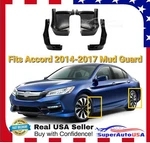 For Honda Accord Sedan 2014-2017 Mud Flaps Splash Fender Guards. Fixed Price $39.89.