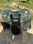 Oem 98-04 Honda TRX450 450ES 4X4 Foreman Rear Fender Plastic Cab. Fixed Price $150.00.