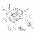 New Oem Polaris Outlaw 500 525 Rear Fender Black. Fixed Price $814.95.