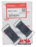 Pack Honda 400EX Gas Tank Straps 90 250, 450, 500 Rubber Trx 95012-11001. Fixed Price $12.89.