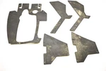 04 Arctic Cat 650 V2 4X4 Front Inner Fenders Mud Guards. Fixed Price $44.99.