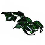 Atv Body Fender Kit Green Camo Coolster 3150 Taotao Bull Rhino 250 Vitacci. Fixed Price $195.00.