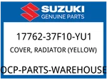 Suzuki Oem Part 17762-37F10-YU1 Cover,radiator Lh (yellow). Fixed Price $45.38.