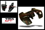 New Yamaha YFM350 Warrior Black Plastic Standard Front Rear Fender Set. Fixed Price $650.97.
