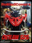Polaris Predator Reaper Headlight Cover's Eyes Rukind Covers. Fixed Price $18.00.