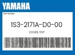 Yamaha Genuine Cover, Top 1S3-2171A-D0-00. Fixed Price $12.12.
