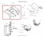 Oem Polaris Sportsman Rear Fender Green New Factory Genuine. Fixed Price $669.95.