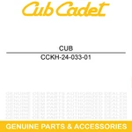 Cub Cadet KH-24-033-01 Breather Cover Gt Gse Lt Gsx XT3 44 48 2554 2550. Fixed Price $29.75.