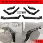 Narrow Black Flares Fit For Can-am Defender HD5/HD8/HD10, 715003898. Fixed Price $115.00.