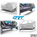 Drt Heavy Duty Rock Sliders Rails Polaris Pro Series Rzr Xp Turbo 4-SEAT. Fixed Price $850.00.