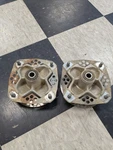 Yamaha Atv Front Hubs W/plate Covers Used Oem 2000 Warrior 350 3GD-25111-01-00. Fixed Price $94.00.