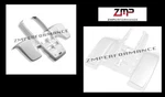 New Yamaha Banshee Yfz 350 White Plastic Standard Front Rear Fender Set. Fixed Price $638.69.