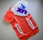 Full Seat Cover & Tank + Rear Fender Bag For Honda XR250R 1991. Fixed Price $120.00.