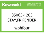 Kawasaki Oem Part 35063-1203 Stay,fr Fender. Fixed Price $53.74.