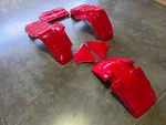 Honda Big Red Complete Plastic Kit Fenders Set. Fixed Price $544.37.