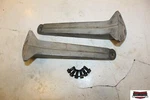 2005 Kawasaki Brute Force 650 Rear Fender Stay Brackets Set 16142-0002. Fixed Price $17.99.