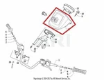 New Oem Arctic Thundercat Auto 4X4 Dash Display Handlebar Steering Cover. Fixed Price $154.95.