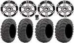 Itp SS212 12" Wheels Machined 25" Mud Lite At Tires Honda Foreman Rancher Sra. Fixed Price $868.66.