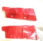 New Oem Arctic Cat Pair Rear Boot Guards Red 0441-754, 0441-755 Artic. Fixed Price $58.80.