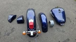 1998-2003 Honda Shadow Ace VT750 Tin Set Gas Tank Front Rear Fenders Side Cover. Fixed Price $750.00.