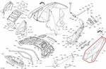 New Oem Can-am Maverick 1000 Right Rear Fender Gray. Fixed Price $169.95.