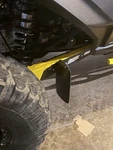 Billet Aluminum Extended Rear Mud Rock Flap Guards Can Am Maverick. Fixed Price $179.10.
