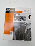 Quad Gear 650201 Fender Organizer Black / Orange Atv. Fixed Price $23.96.