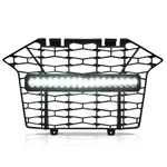 Fit For 2020-2024 Polaris Rzr Pro Xp Front Bumper Mesh Grille W/ Led Light. Fixed Price $46.99.