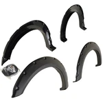 Trailfx PFFF3006T Fender Flares Bolt-on 2"TIRE Coverage Textured Black Abs 4PC. Fixed Price $386.00.