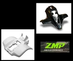 New Suzuki LT230S LT230E Black Plastic Front And White Rear Fender Set. Fixed Price $635.96.