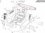 New Oem Can-am Ds 250 Rear Fender Support. Fixed Price $99.95.