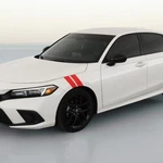 3" Fender Stripe Hash Mark Decal Graphic Kit For Honda Civic. Fixed Price $15.49.