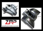 New Yamaha Blaster Black Carbon Fiber Race Front And Custom Rear Fender Set. Fixed Price $612.22.