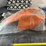 Ufo Plastics Rear Fender With Side Panels For '98-'20 Ktm Orange KT03073-127. Fixed Price $35.00.