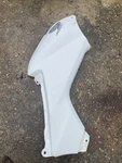Honda Recon 250 Te, Tm Ross White Right Side Gas Tank Cover, Body Panel. Fixed Price $90.00.