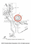 New Oem Yamaha Raptor 50 Steering Handle Cover Dash Blue. Fixed Price $94.95.