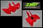 New Honda TRX90 Sportrax 06 - 24 Fighting Red Plastic Front And Rear Fender Set. Fixed Price $616.36.