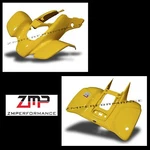 New Honda 99 - 04 Yellow Front And Rear Fender Set. Fixed Price $670.66.