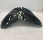 1982-1983 Kawasaki Lime Green Rear Fender Wheel Plastic Cover. Fixed Price $37.50.