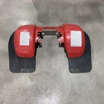 Cab, Front, Red - 1994 Polaris 400L 4X4. Fixed Price $100.00.